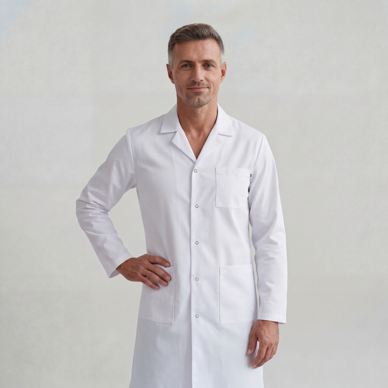 Fartuch medyczny męski